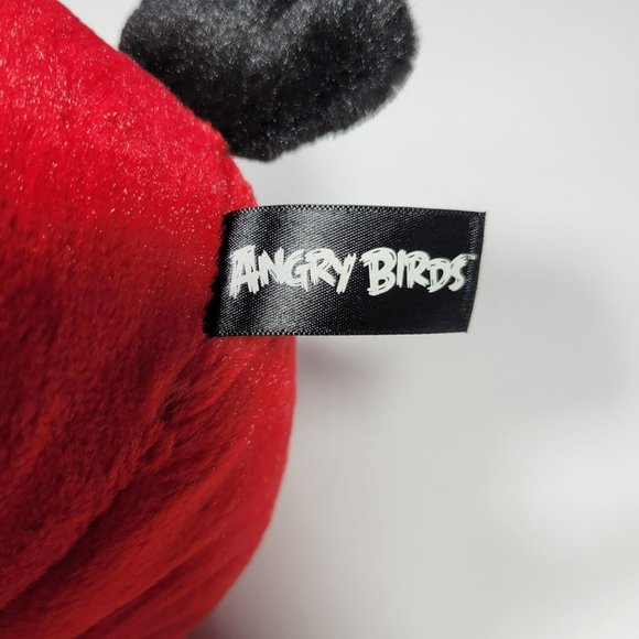 Angry Birds RED BIRD 7” Plush Stuffed Toy No Sound 2010 Commonwealth - Picture 7 of 8